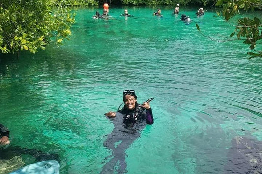 Diving in Tulum